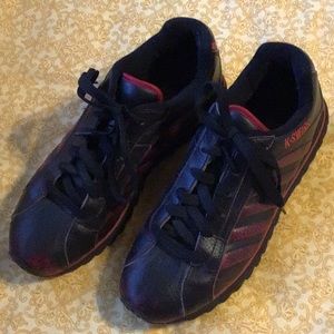 K-Swiss Black and Red Size 10.5